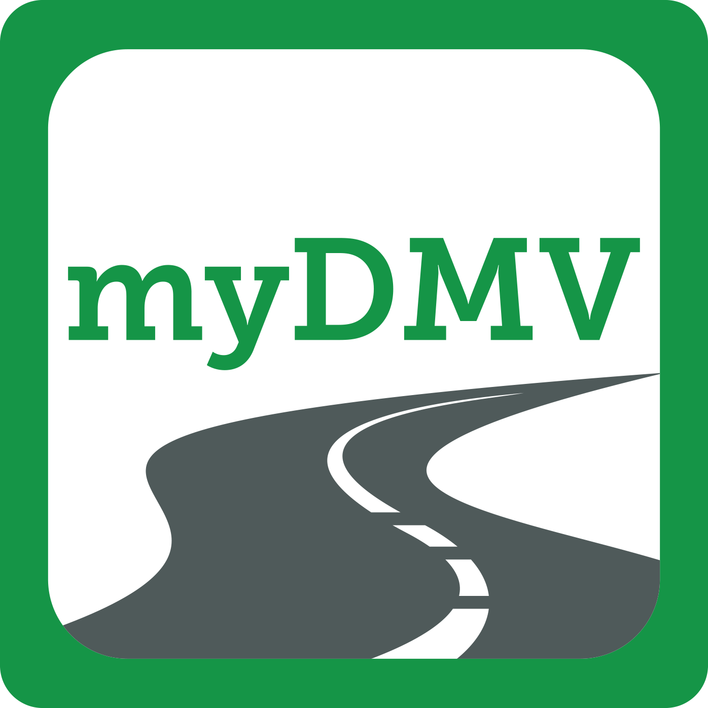 myDMV logo